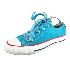 Converse All Star Women Size 5 M Blue Low Top‎ Fabric 547276C